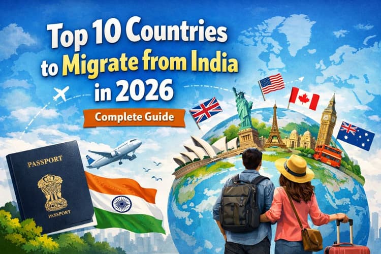 Top 10 Countries to Migrate from India in 2026